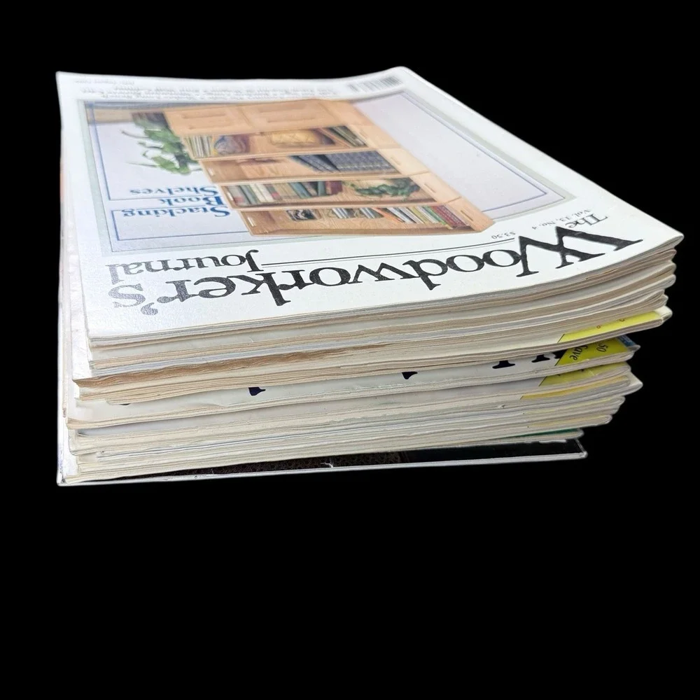 The Woodworkers Journal Woodworking Magazine Lot‎ of 24